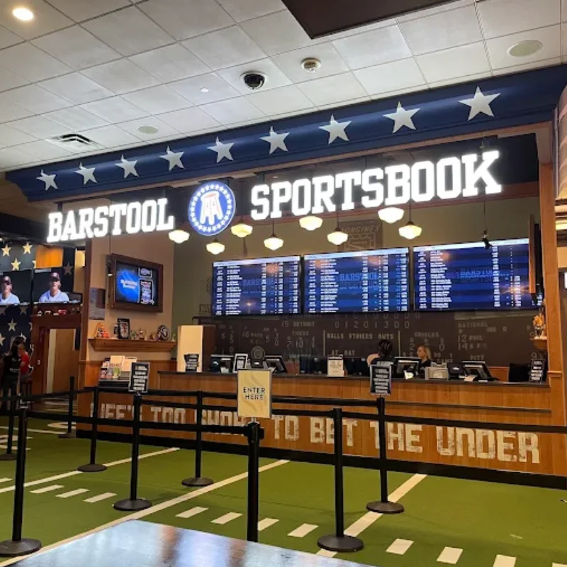 The Barstool Sportsbook at Hollywood Casino at Greektown
